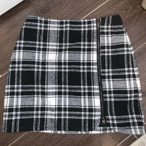 Hollister Co. Plaid Mini Skirt